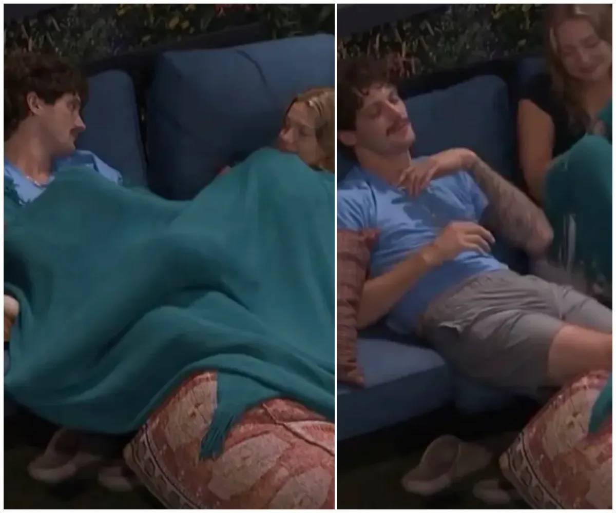 Big Brother’s Katherine lifts blanket and accidentally reveals Rylie’s huge bulge on live feed during intimate chat - suong