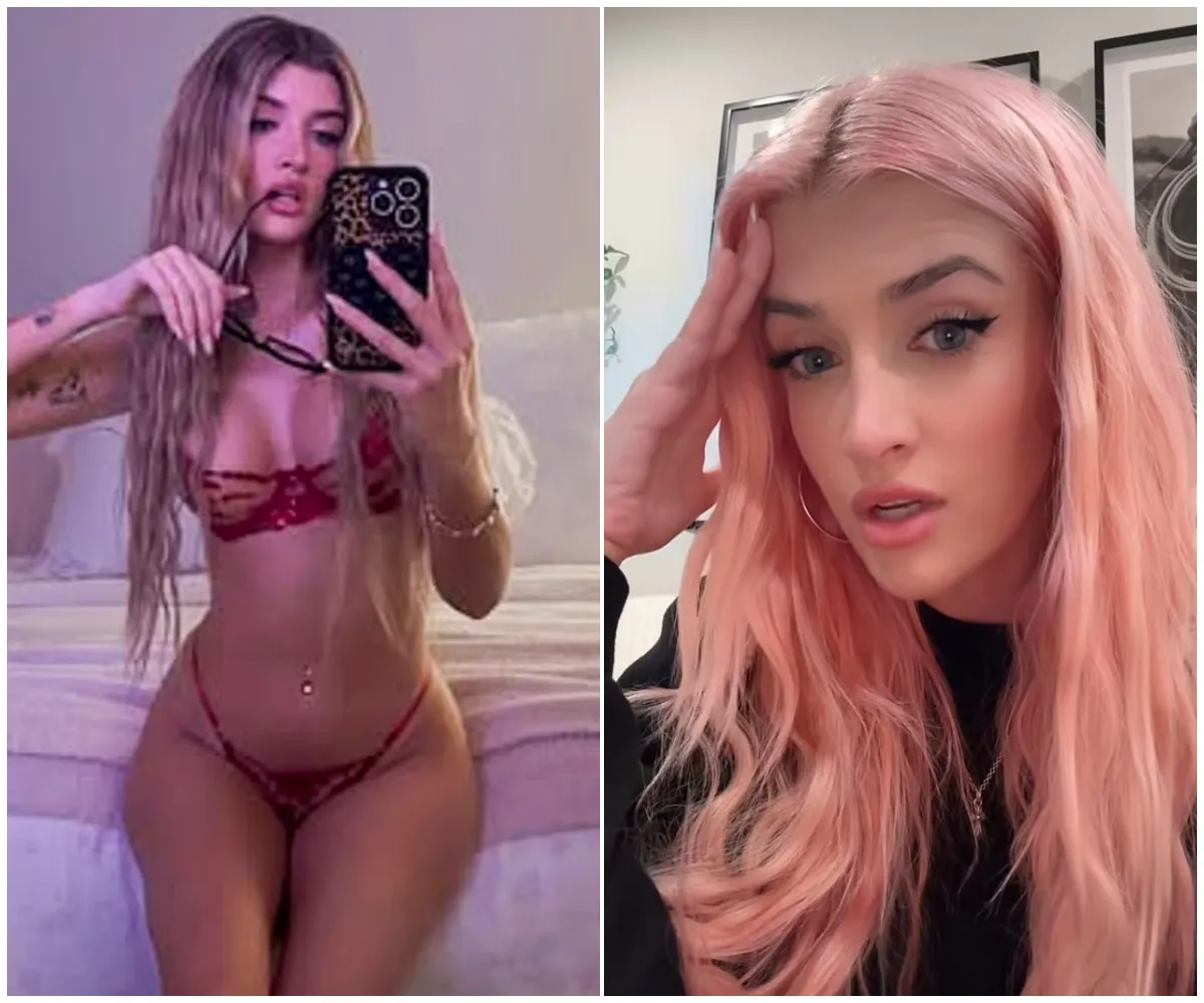 Denise Richards’ daughter Sami Sheen, 21, poses in racy red lingerie in sultry new photo shoot — just days after claiming she ‘almost got sex trafficked’ in chilling late-night encounter - suong