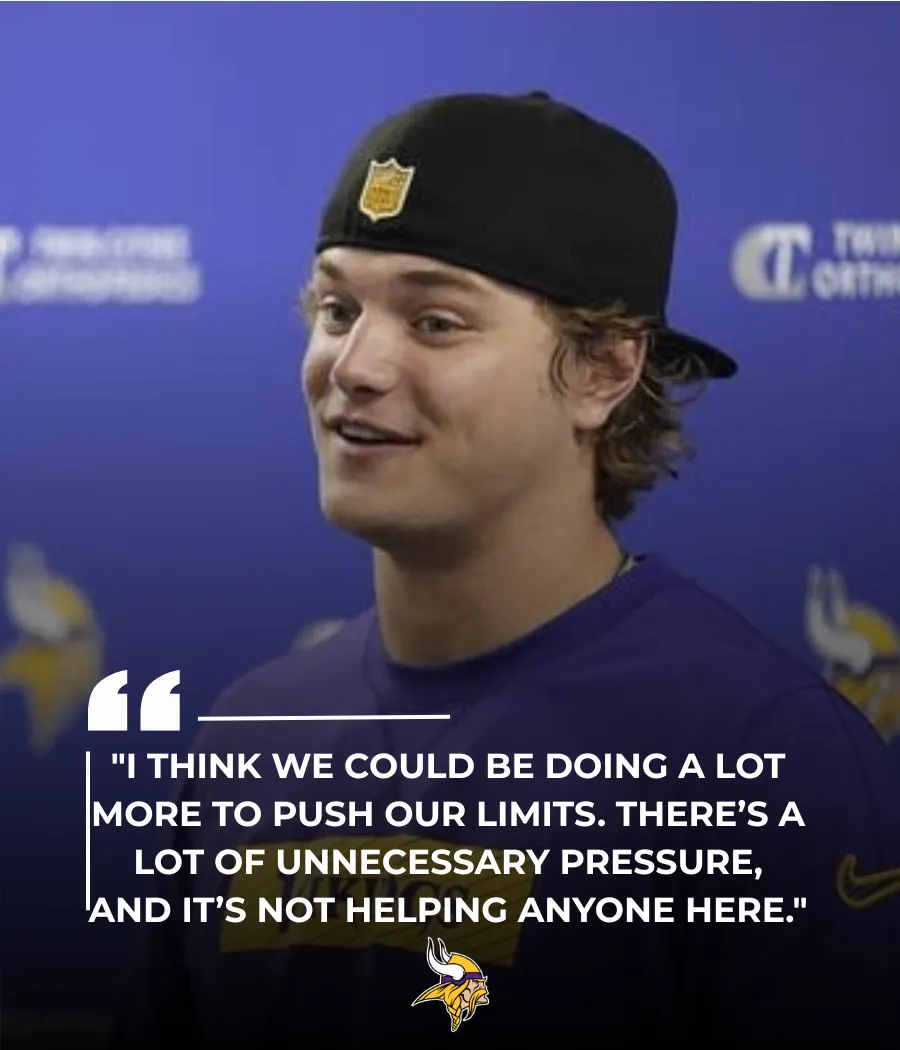 Live from the TCO Performance Center: Former QB J.J. McCarthy Sparks Controversy with Shocking Comments During Training Session