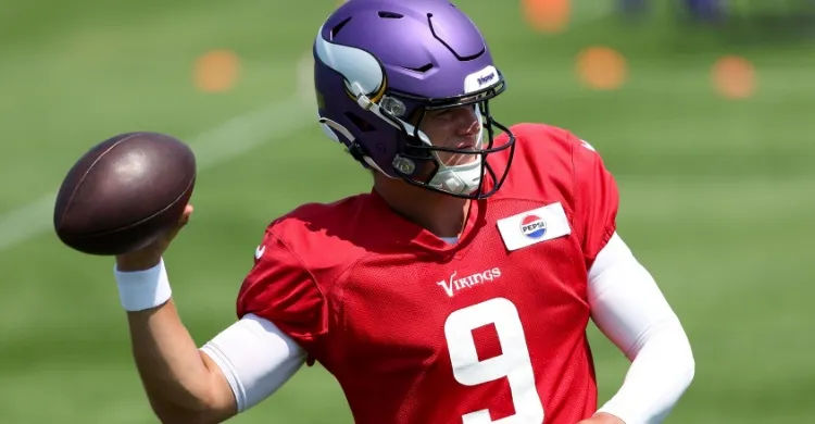 J.J. McCarthy Has Strong Reaction to Starting ‘Fight’ at Vikings Camp