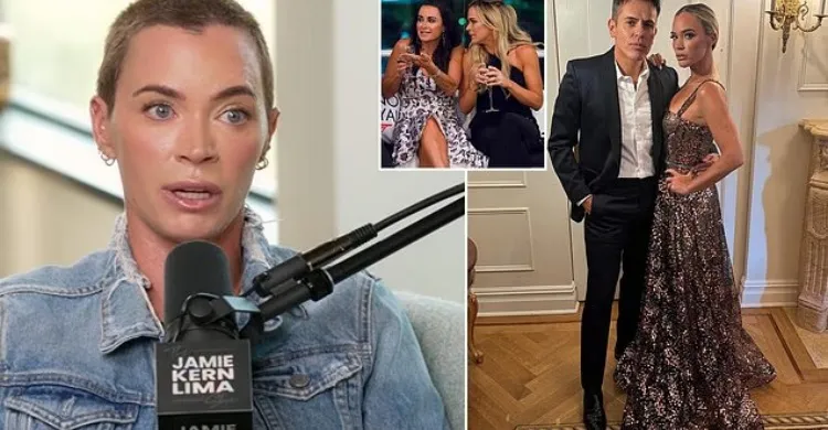 Teddi Mellencamp reveals she discovered husband Edwin Arroyave's affair with a mutual friend just days before Real Housewives debut - after tearfully claiming cancer diagnosis was 'payback' for her own infidelity