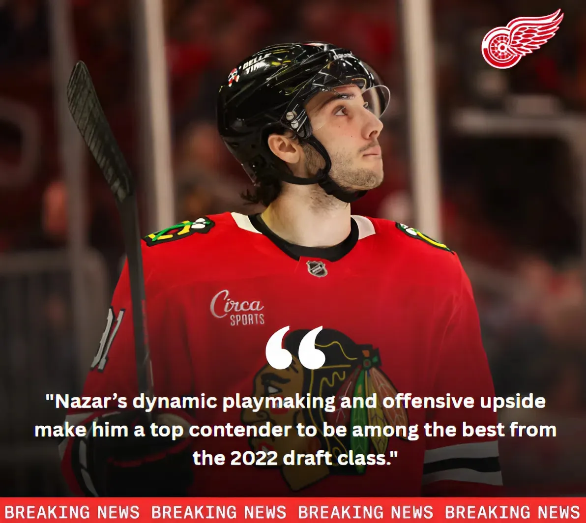 Blackhawks: How Does Nazar Compare to the Top Performers of 2022 Draft?