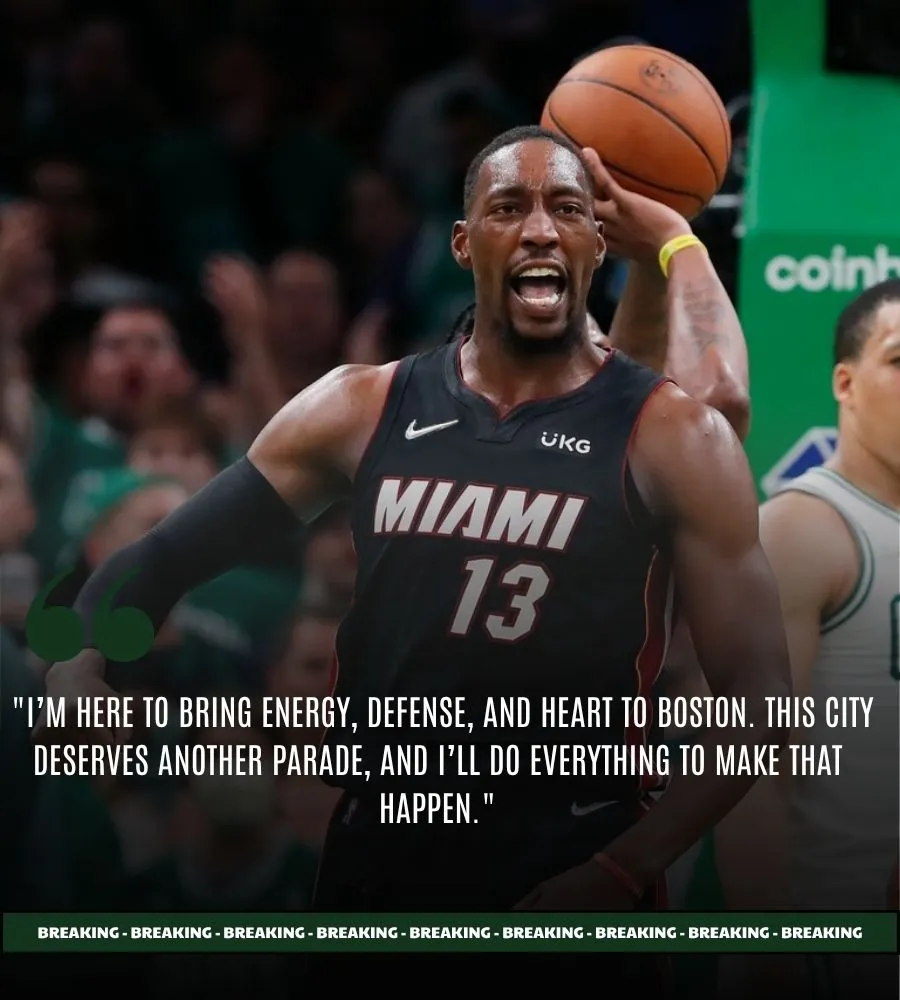 Boston Celtics Land Defensive Anchor in Blockbuster Trade for Bam Adebayo