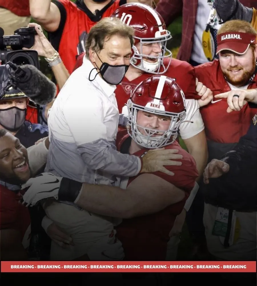 The legendary Alabama football moment that even Nick Saban had to smile about