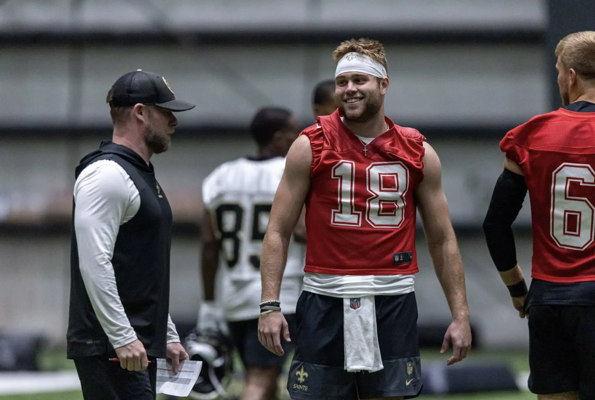 New Orleans Saints bring Hunter Dekkers back to camp as he navigates a winding journey from Iowa State to NFL aspirations