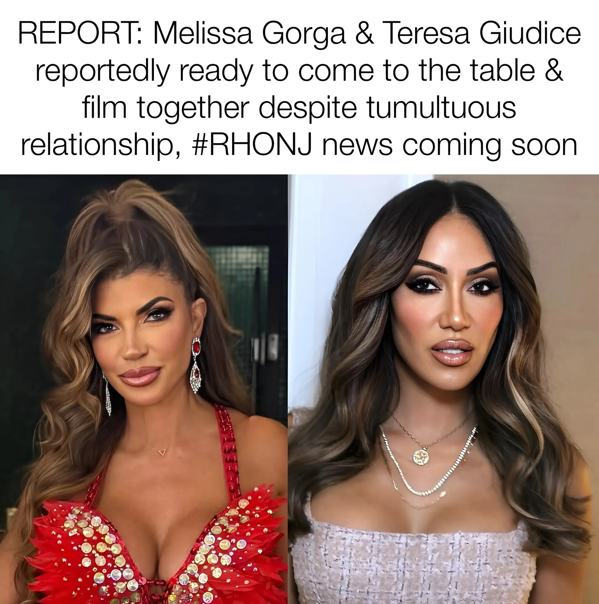“It’s Happening! Melissa Gorga & Teresa Giudice Set to FILM Together Despite Explosive Feud!