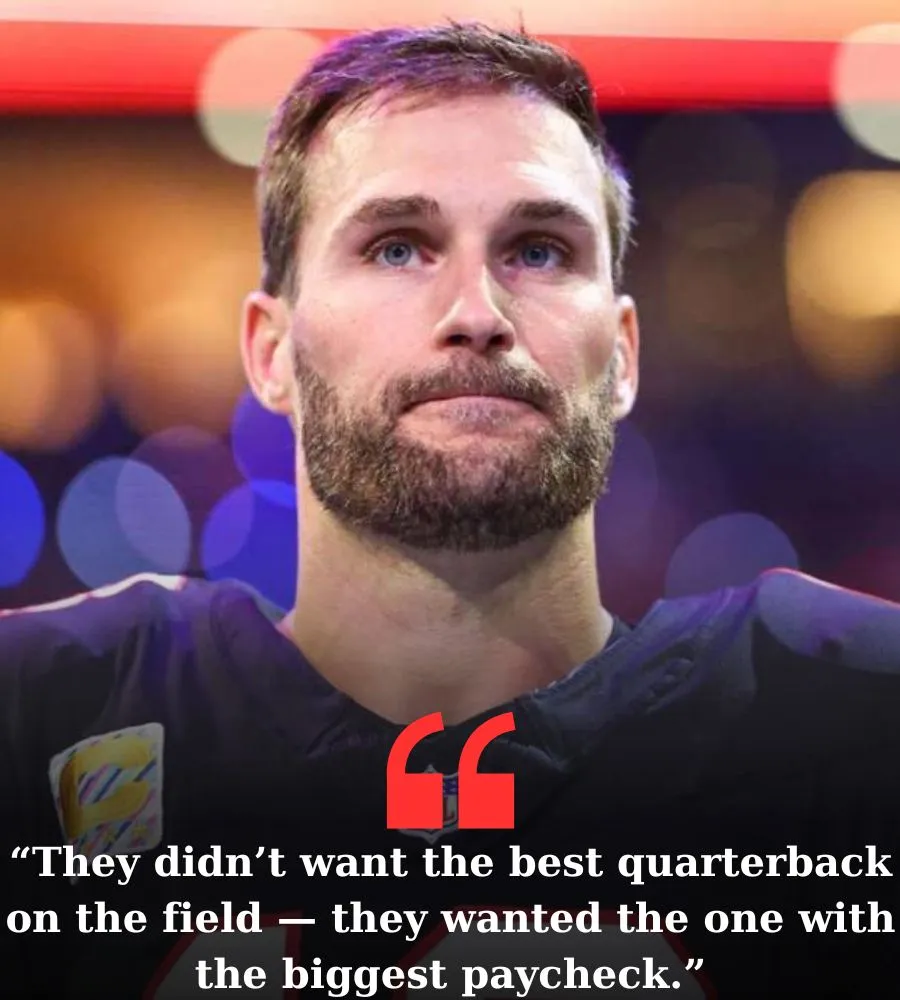 Ex-Vikings QB Accuses Team of Lying, Protecting Kirk Cousins