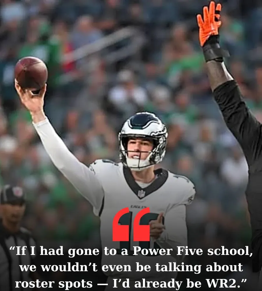 Eagles Offense Shines With Backup Receivers, Tanner McKee At Controls