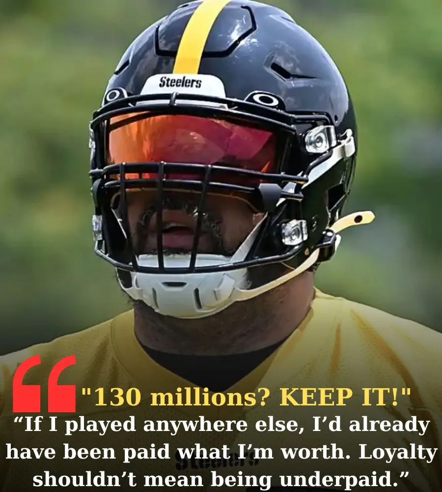 Steelers’ $130 Million All-Pro Offers Blunt Stance on New ‘Contract Dispute’