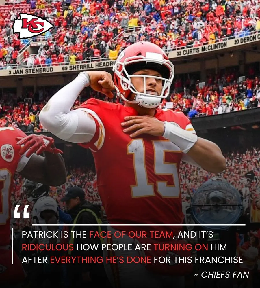 Patrick Mahomes Faces Unjust Criticism, Sparking Outrage Among Kansas City Chiefs Fans