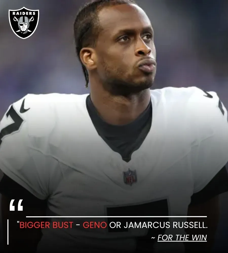Raiders' Geno Smith does NSFW gesture toward Seahawks fan in return to Seattle
