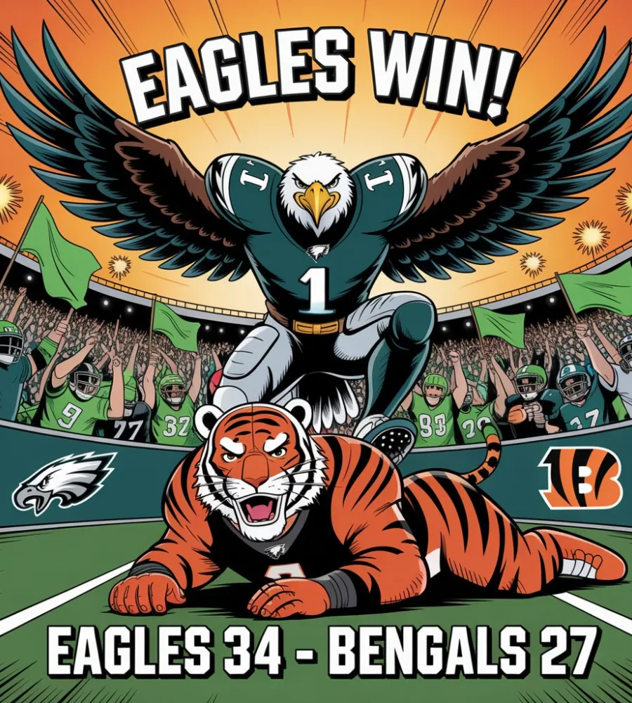 Eagles Dominate Bengals in Preseason Opener: A Powerful Statement of Intent