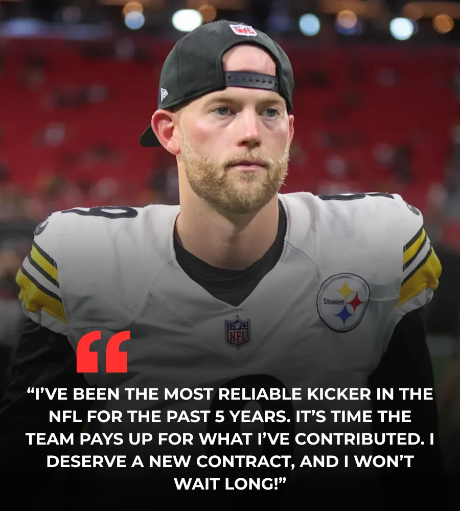 Steelers Kicker Chris Boswell Is Quietly Seeking a New Contract Extension