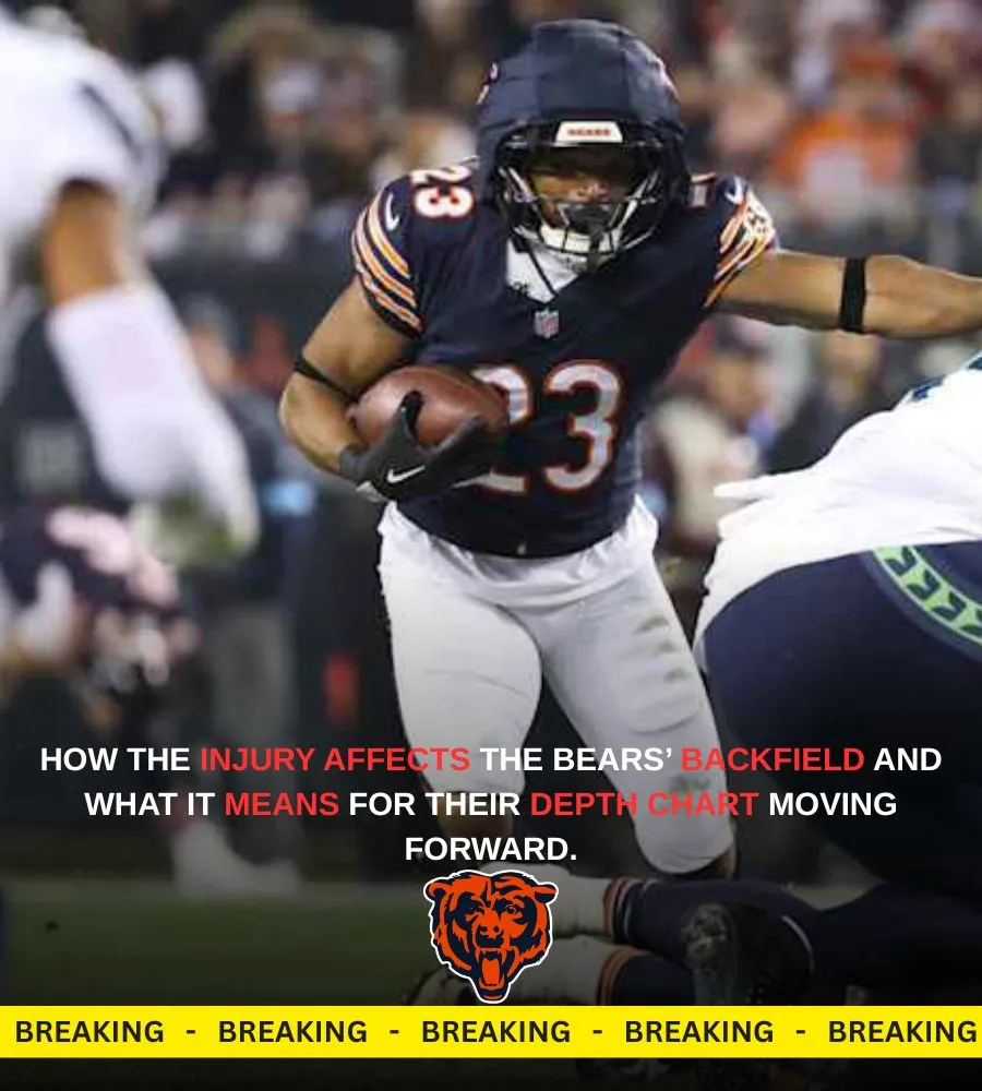 Bears RB Misses Practice with Foot Injury, Putting Spotlight on Depth Issues