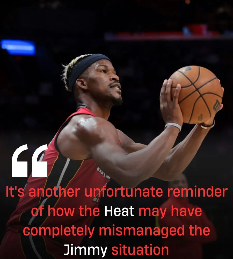 Jimmy Butler just delivered another gut-punch to Heat fans