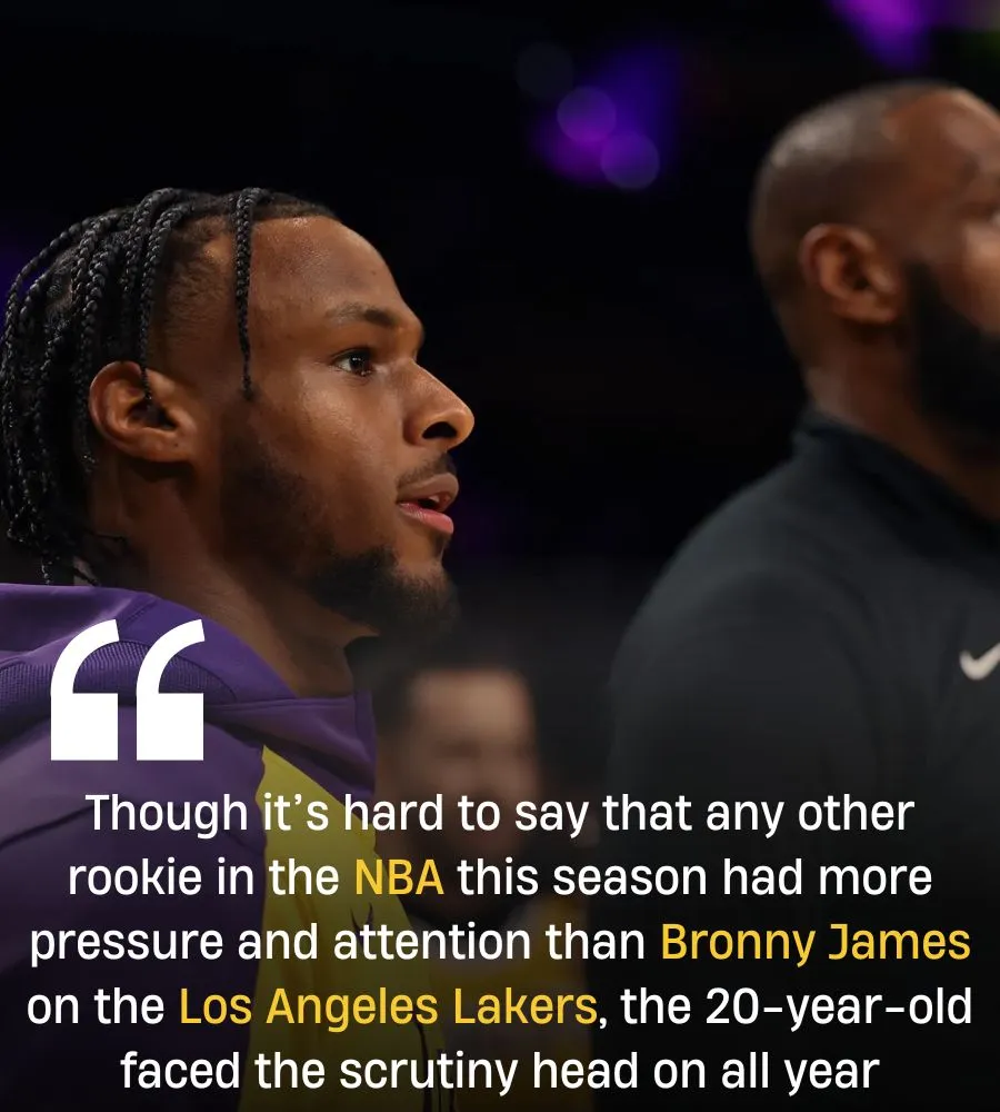 Bronny James Reveals Truth Behind Career-High NBA Game