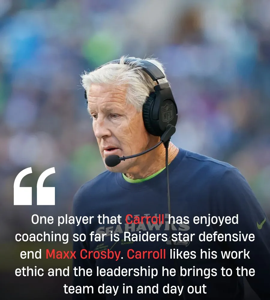 Raiders' Pete Carroll Is Finding His Leaders Raiders' Pete Carroll Is Finding His Leaders