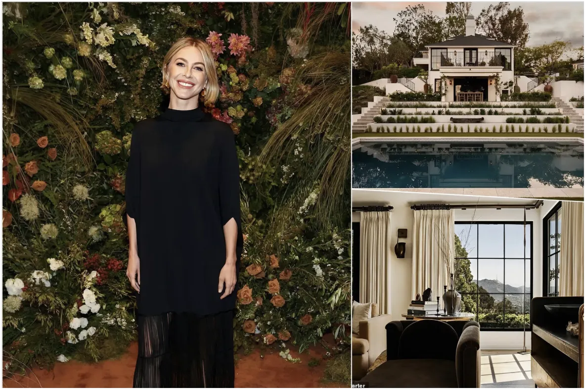 JULIANNE HOUGH SELLS HOLLYWOOD HILLS MANSION AFTER SLASHING PRICE BY $2 MILLION!