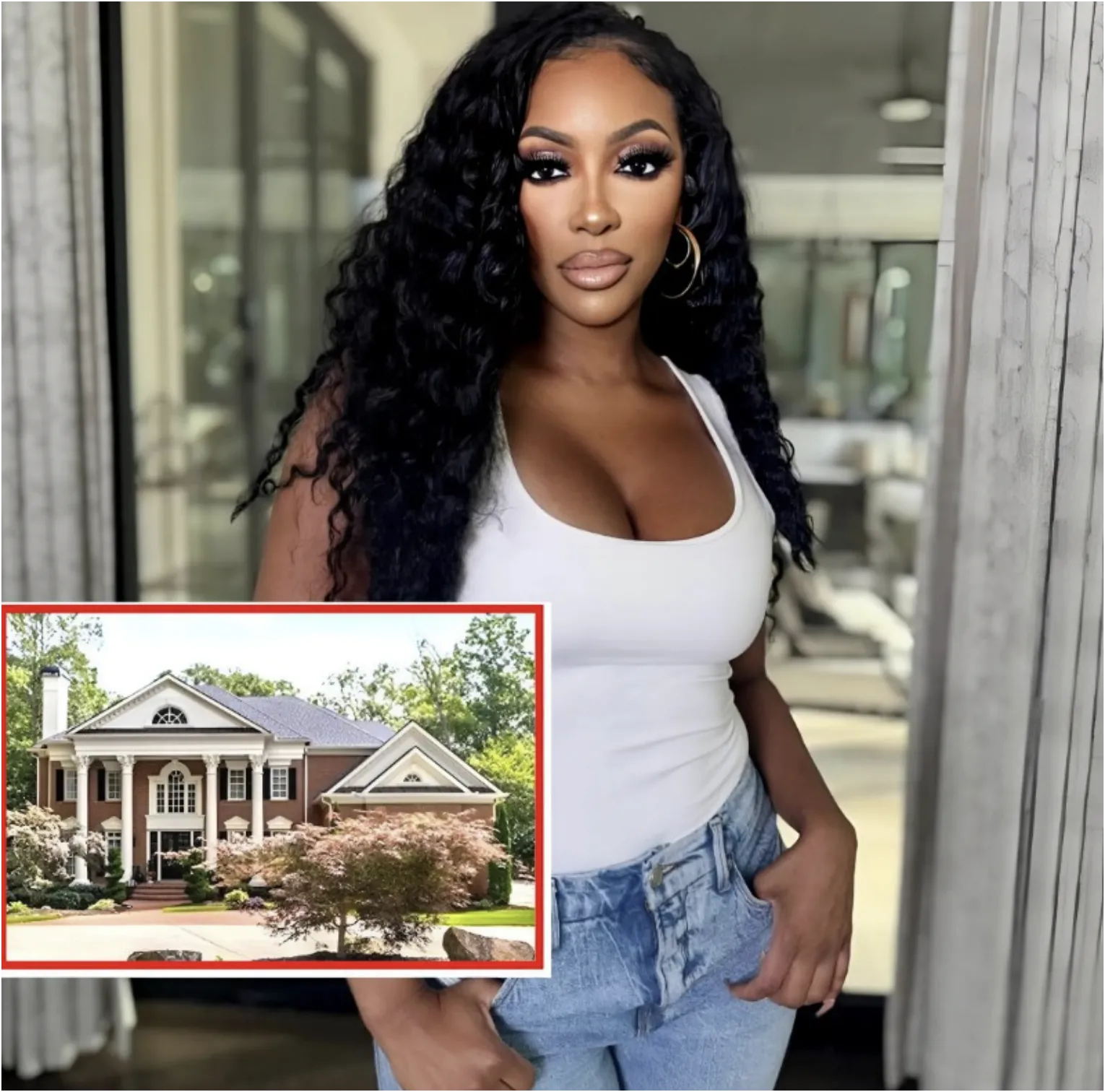 RHOA STAR PORSHA WILLIAMS LISTS DULUTH MANSION FOR $1.85 MILLION AFTER DIVORCE!