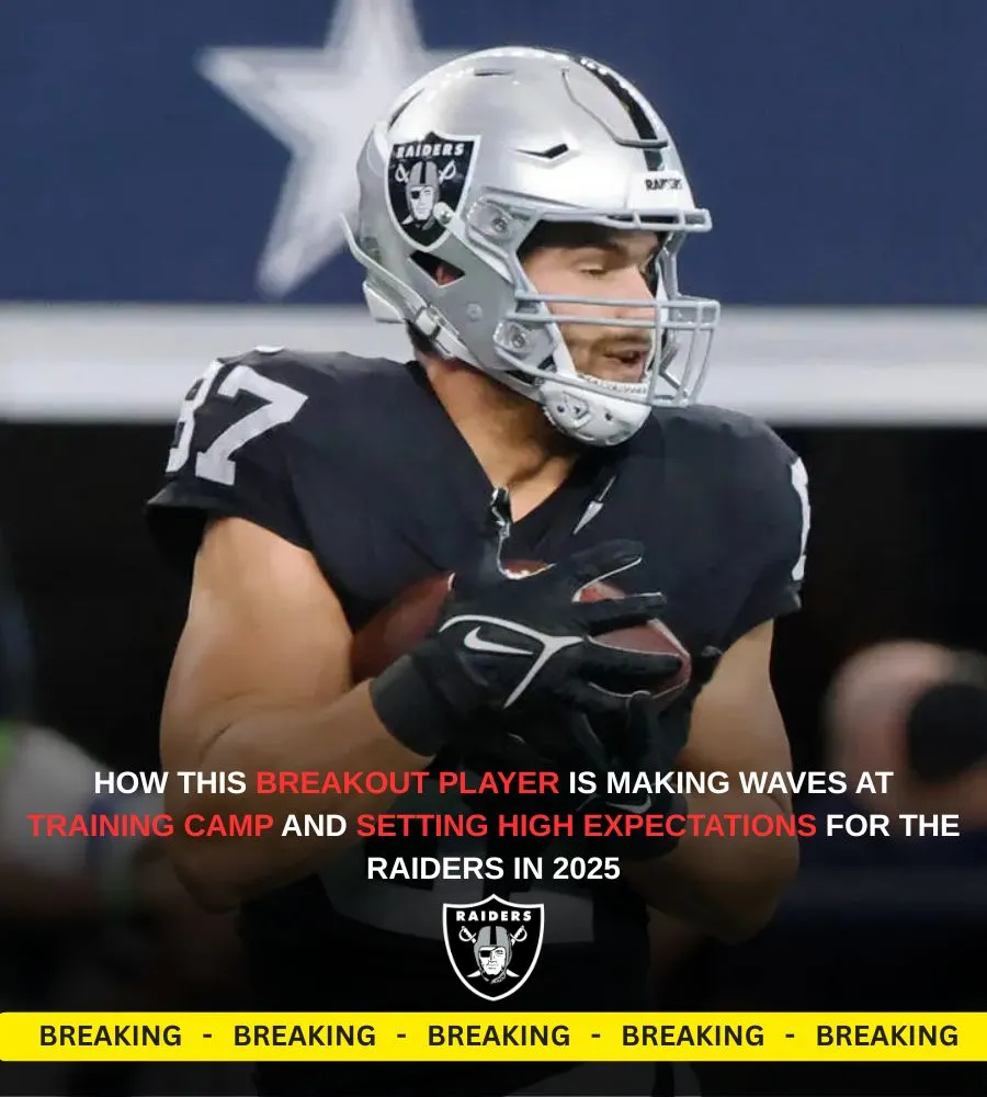 Raiders' rising star is leaving reporters stunned with camp dominance