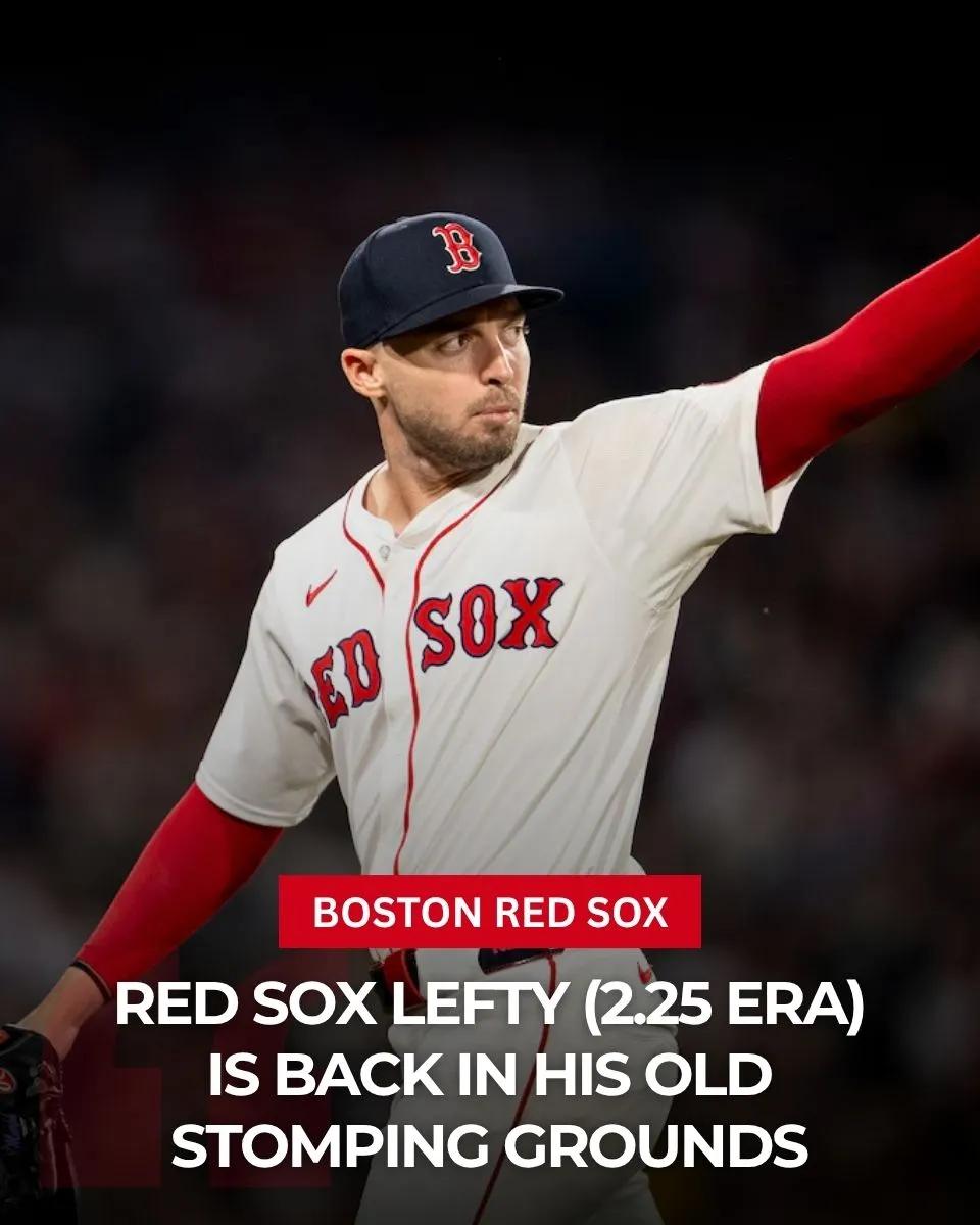 Red Sox lefty (2.25 ERA) is back in his old stomping grounds; ‘Pretty cool’