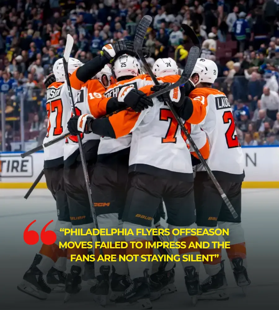 Flyers offseason didn't move the needle & fans know it