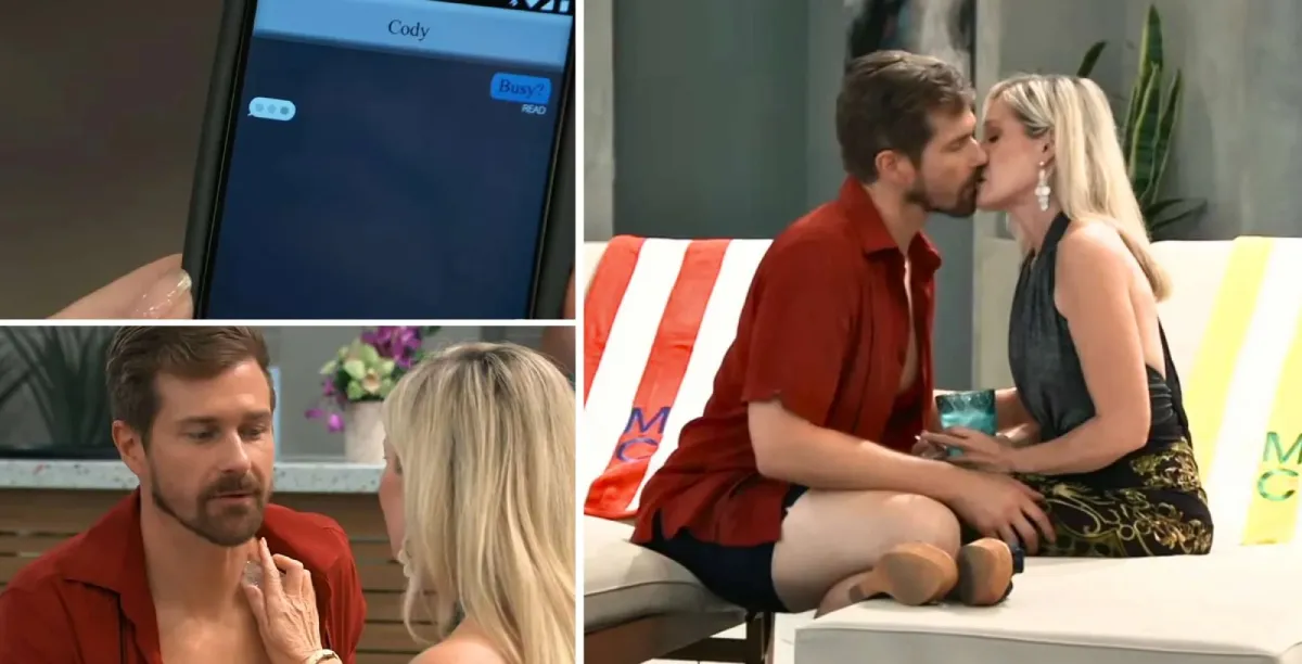 Things Cool Down And Heat Up Between Ava And Cody On August 7 General Hospital Things Cool Down And Heat Up Between Ava And Cody On August 7 General Hospital