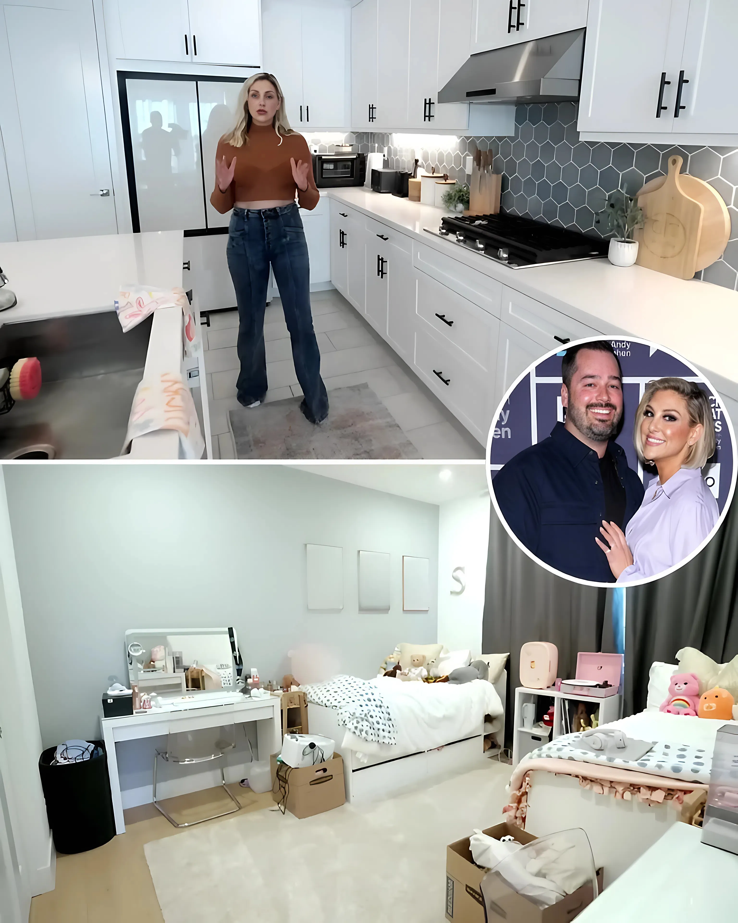 RHOC star Gina Kirschenheiter moves into modern $1.7m Orange County home with boyfriend Travis Mullen and 6 kids