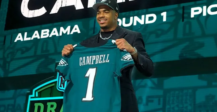 Saquon Barkley compares Eagles rookie LB Jihaad Campbell to Micah Parsons