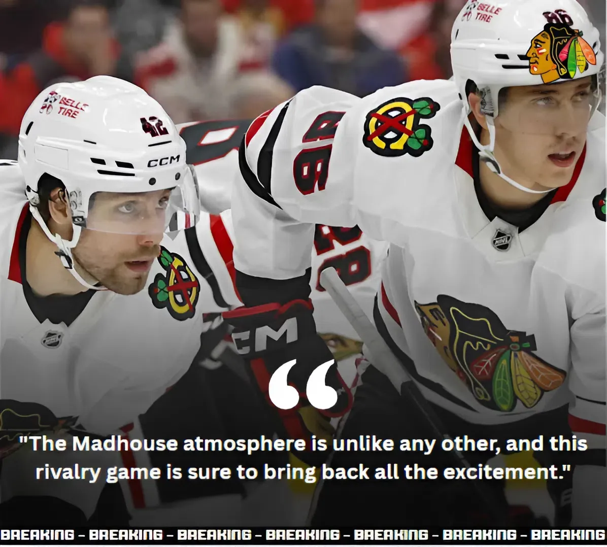 Blackhawks plot emotional Madhouse throwback against bitter rival