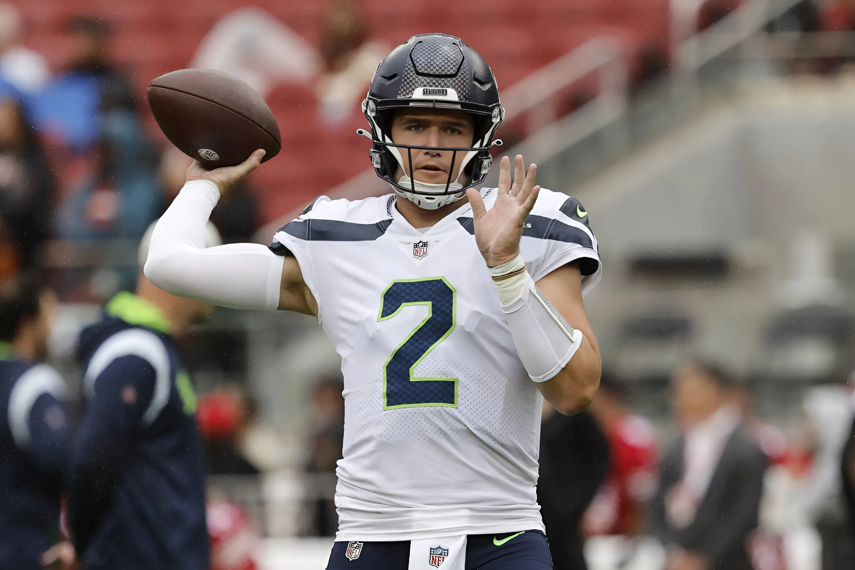 Drew Lock spoils Seahawks' first preseason drive with ugly interception
