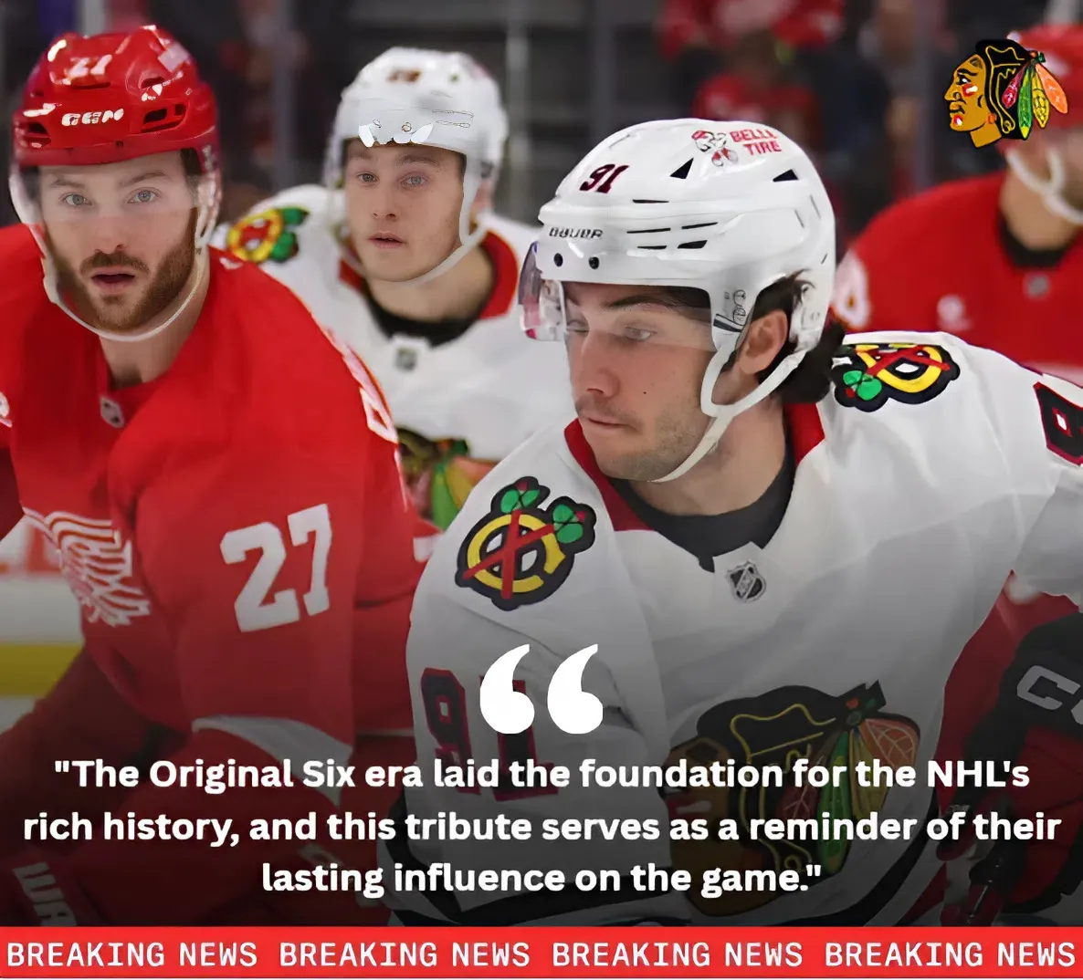 Blackhawks and the NHL gave the Original Six the tribute it’s always deserved