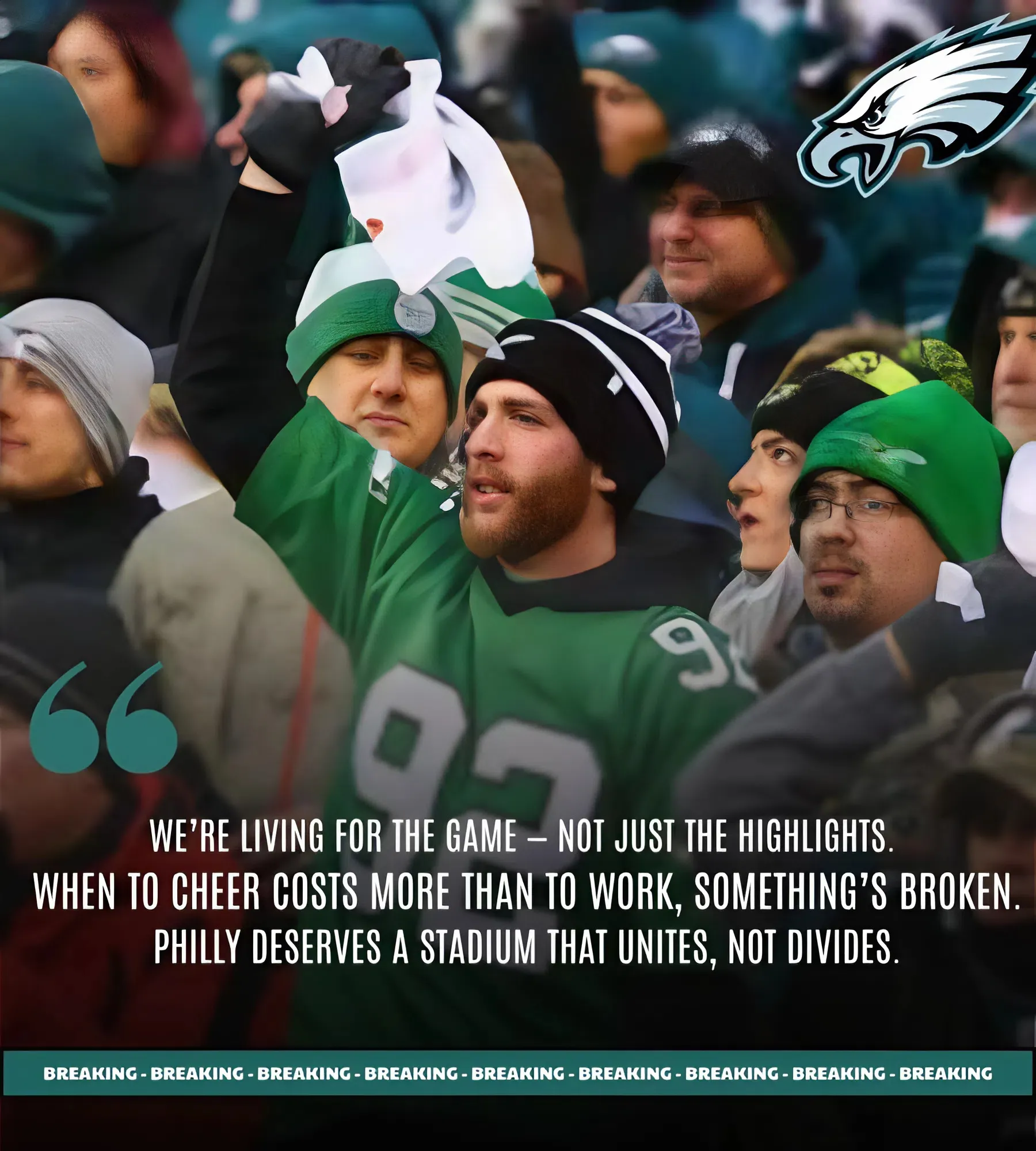 Fans Calling Out Price Gouging At The Linc — Could This Be Another Challenge For The Eagles?