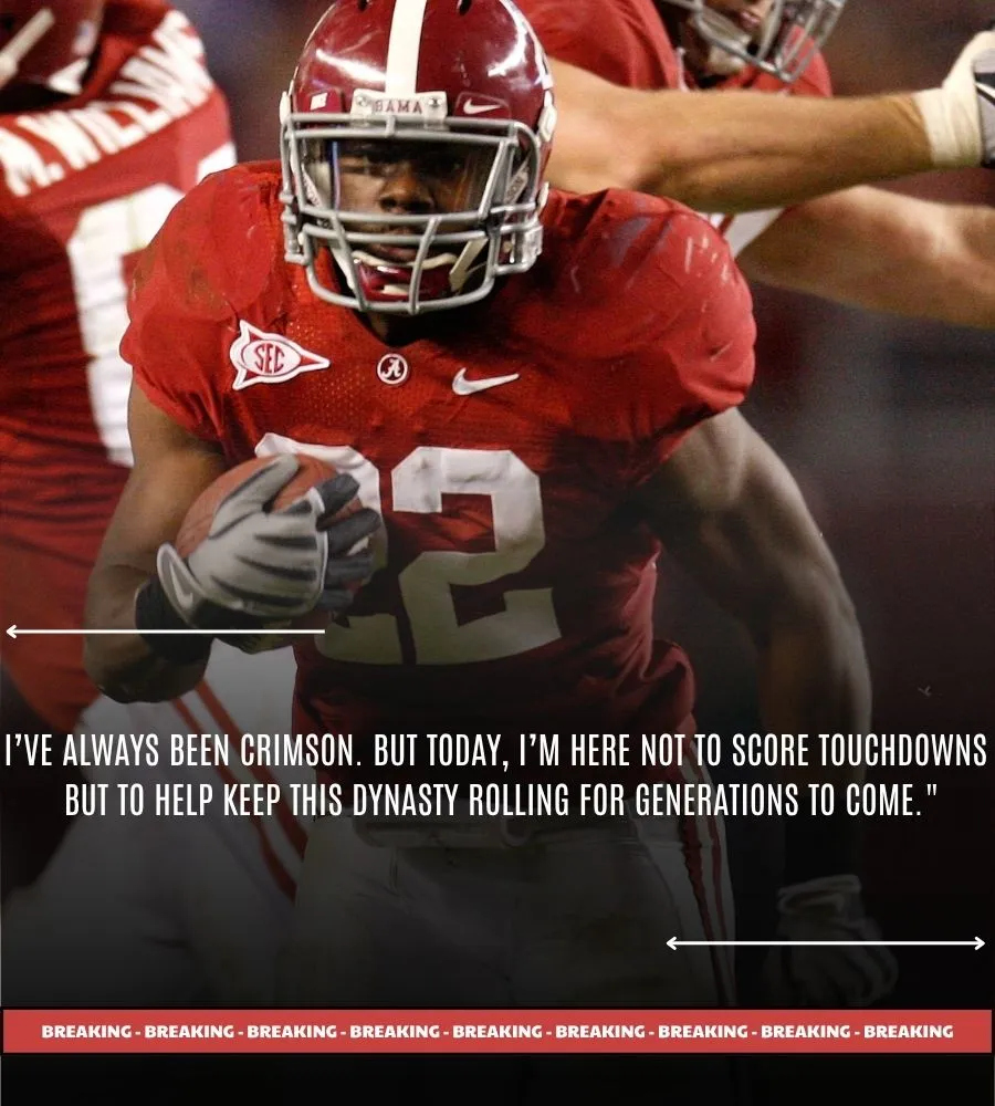 Mark Ingram Returns to Alabama Crimson Tide as Co-Owner — Crimson Pride Runs Deeper Than Ever