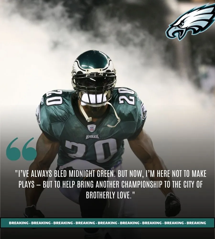Brian Dawkins Returns to Eagles as Co-Owner — Midnight Green Heart Beats Stronger Than Ever