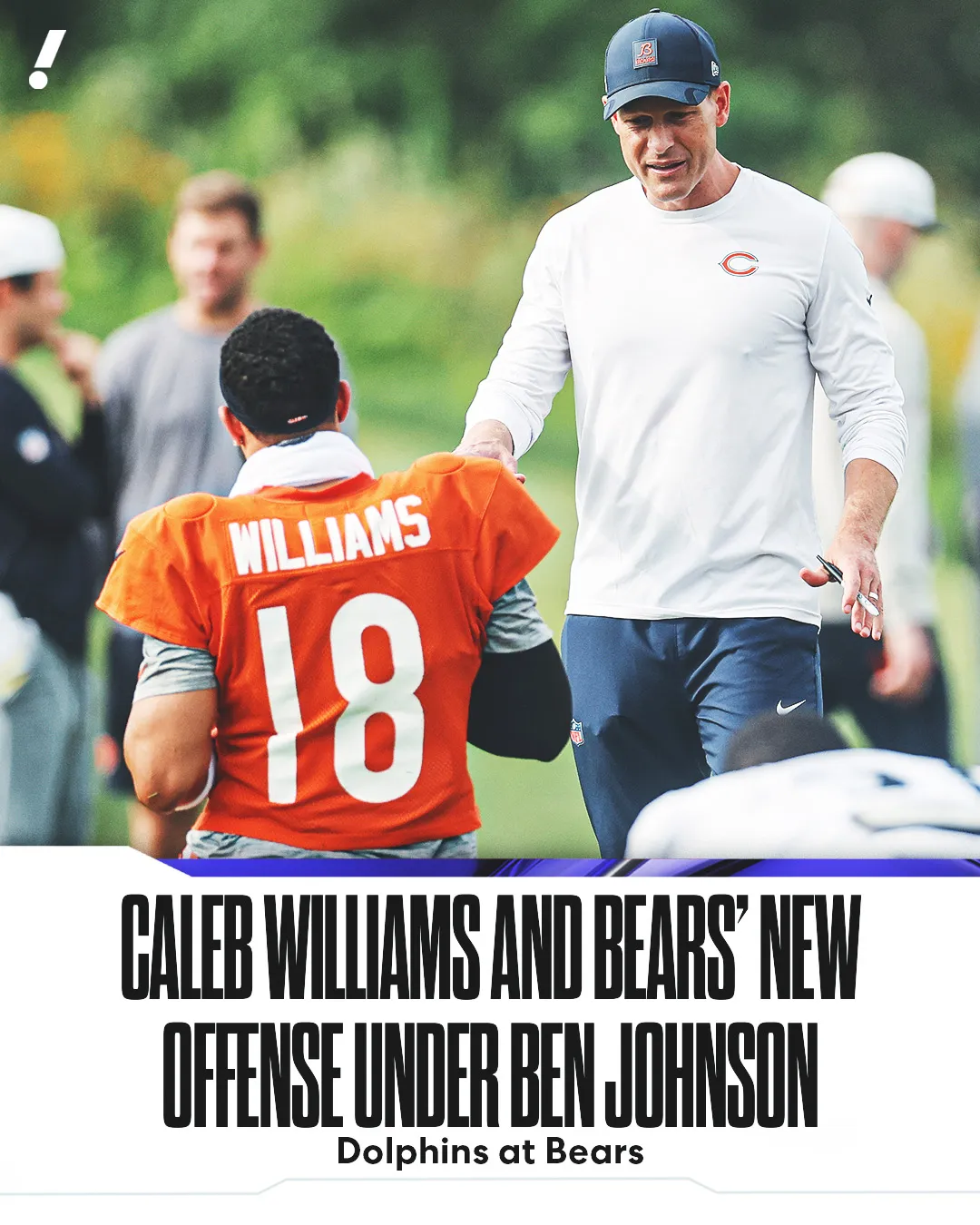 Ben Johnson Makes Call on Bears Starters Playing in Preseason Opener