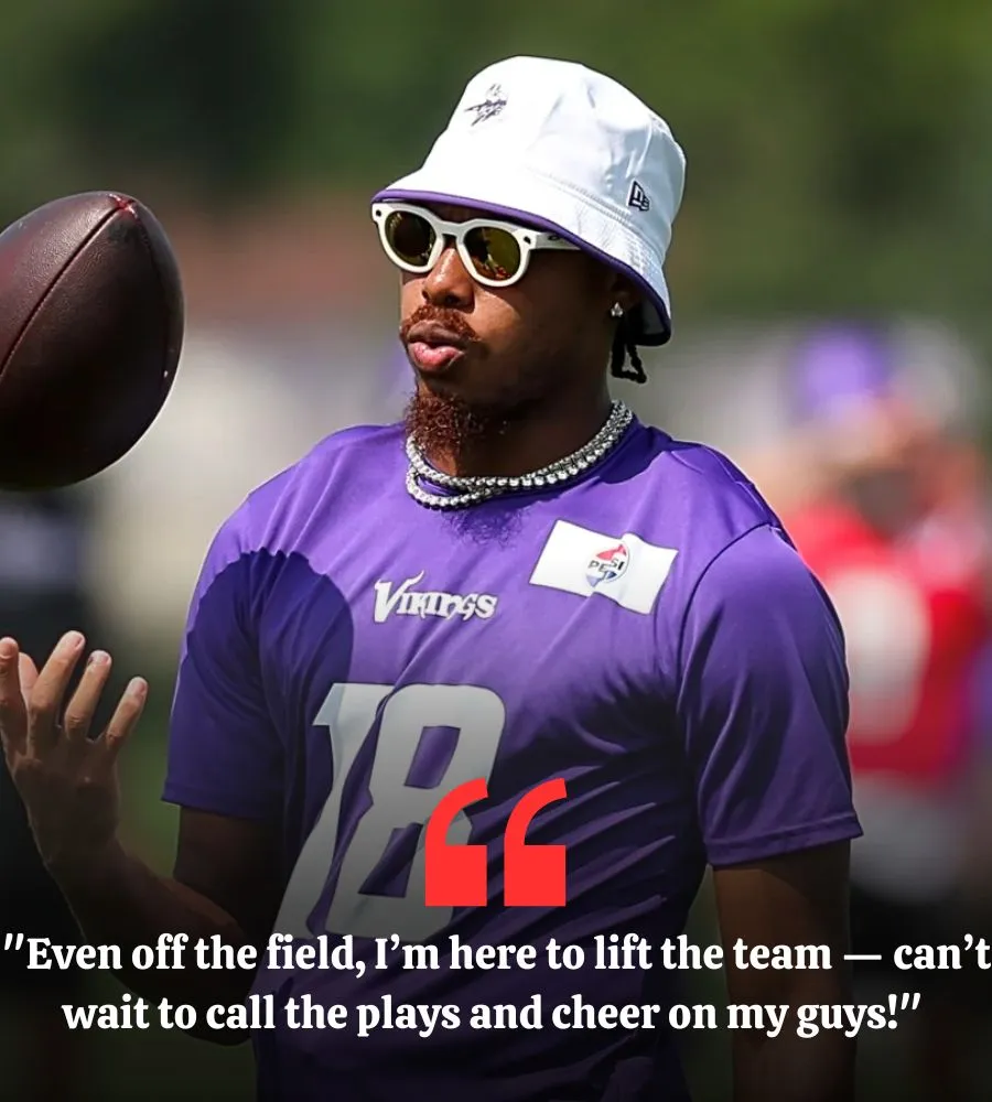 Vikings fans will get to see Justin Jefferson during Saturday's preseason opener vs. Texans, but only if they do one thing