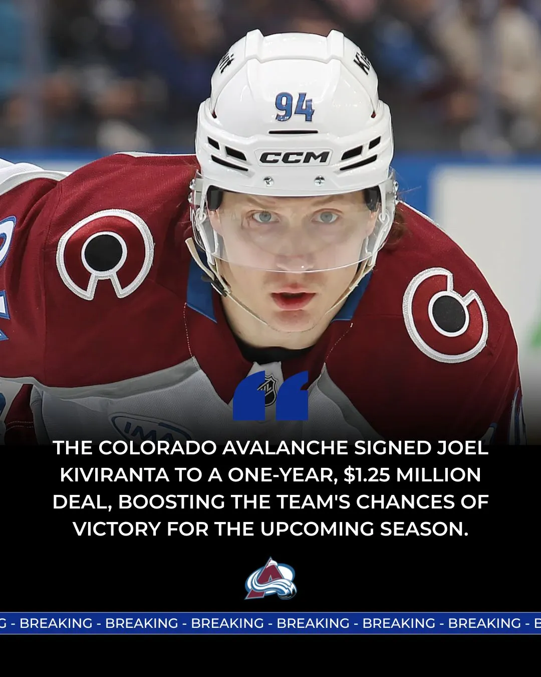 Kiviranta contract a steal for the Avalanche