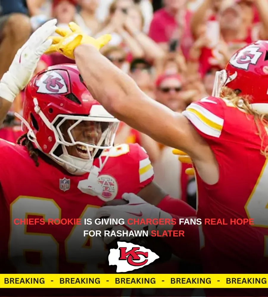 Chiefs rookie is giving Chargers fans real hope for Rashawn Slater