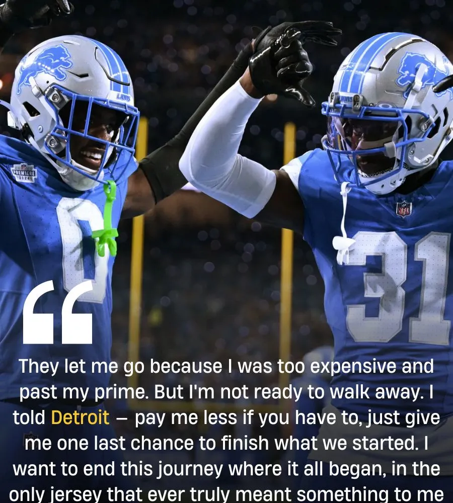 Ex-Lions Star Clearly Told ALL Parties Involved: “I Want Detroit Lions” — The Message Was STRONG