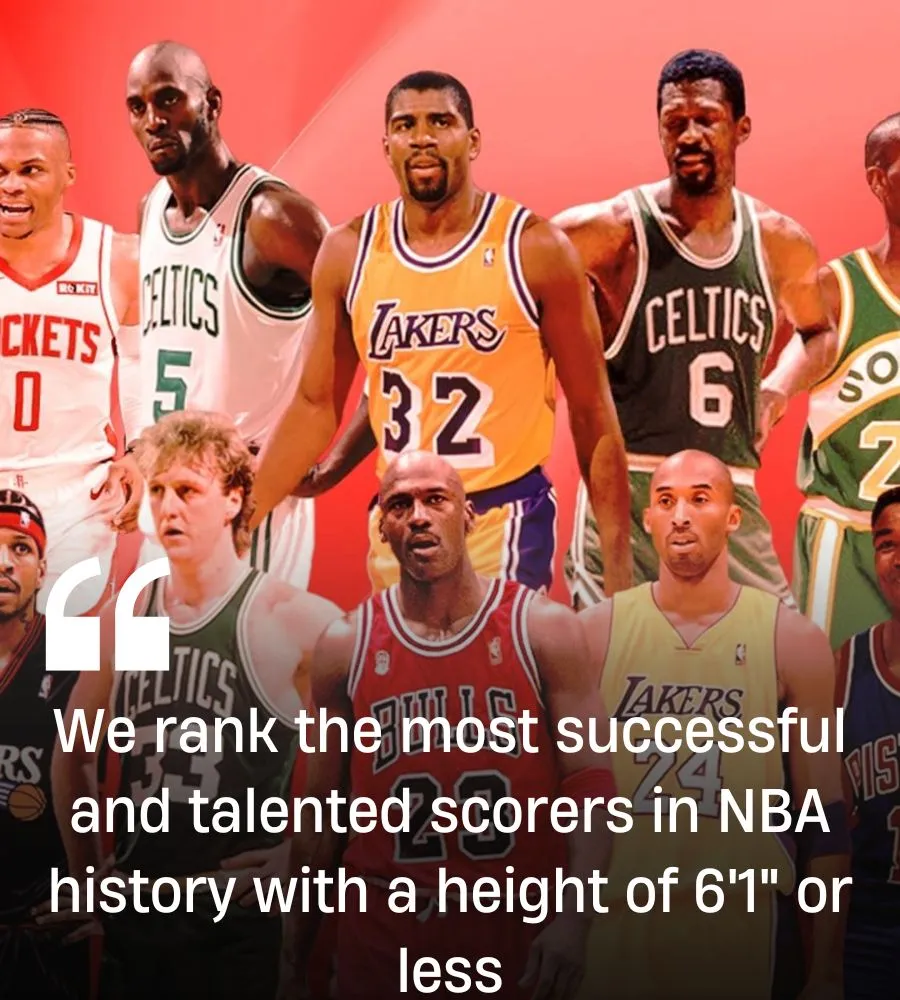 Ranking The Top 10 Greatest 6'1" And Under Scorers In NBA History