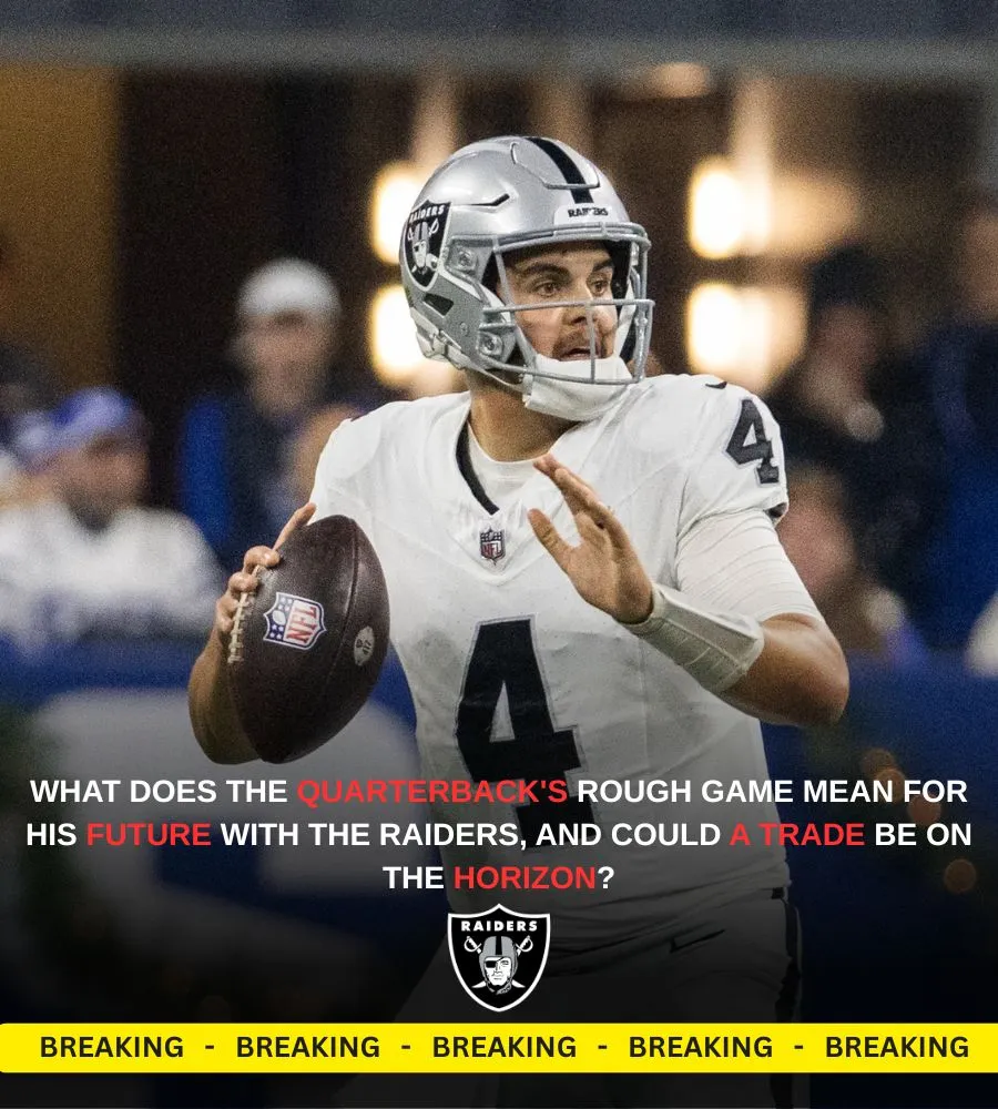 Raiders QB Linked to Trade Value Speculation After Rough Game
