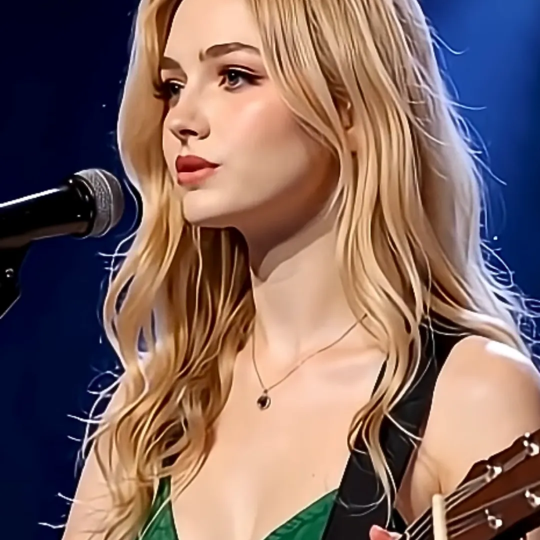 A Young Girl in a Green Dress Sings 'Hallelujah' and Captivates AGT Audience