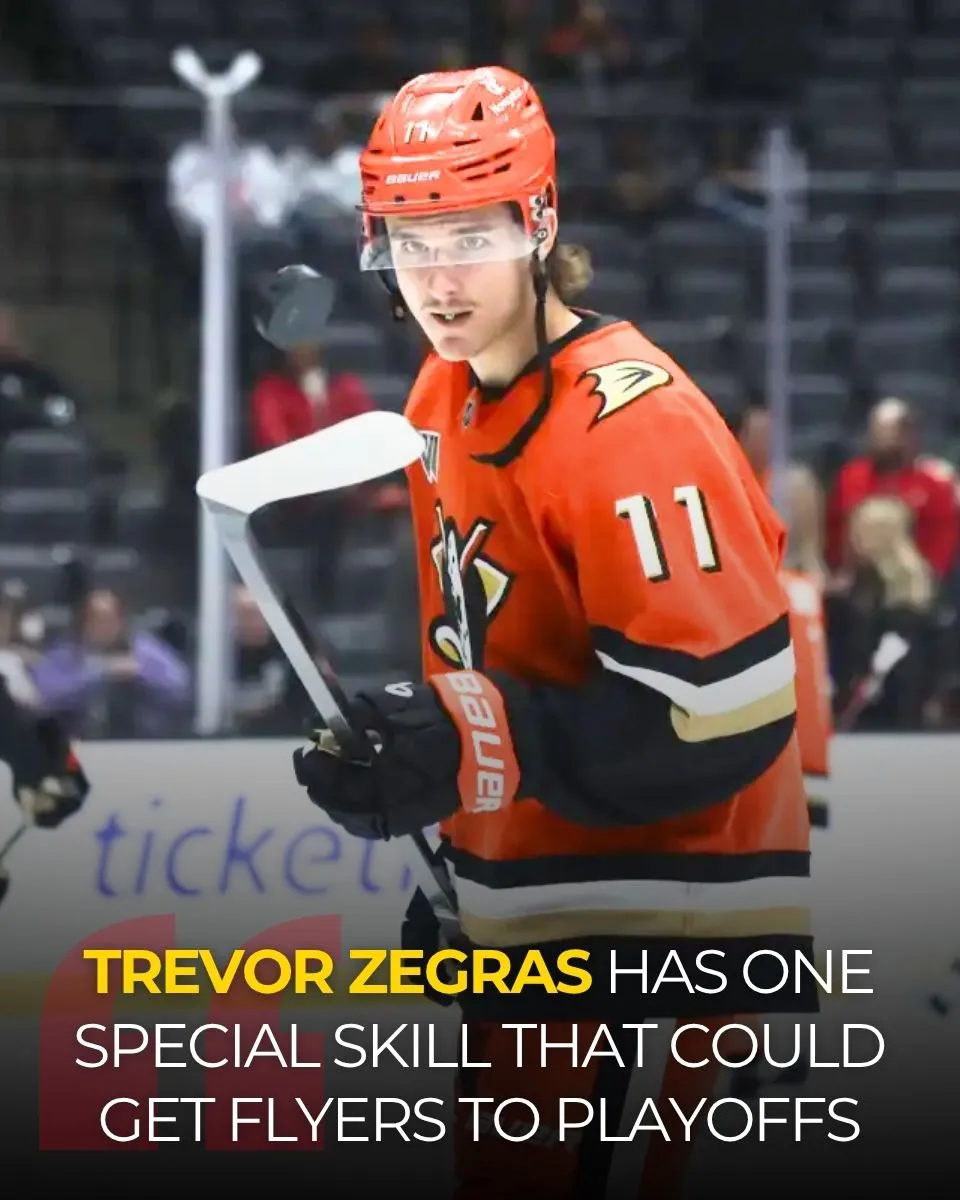 Trevor Zegras has one special skill that could get Flyers to playoffs