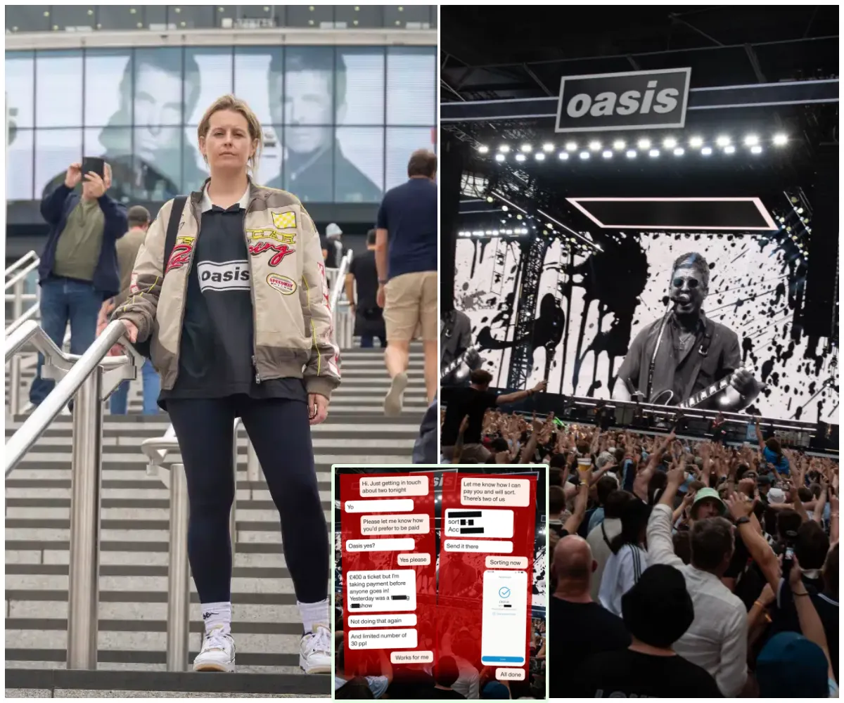 Wembley bosses threaten police action over Oasis gig ‘smuggling’ scam — hundreds of ticketless fans allegedly paid £350 to get in via disabled entrance and into VIP area as punters claim: ‘We just walked straight in’ - suong