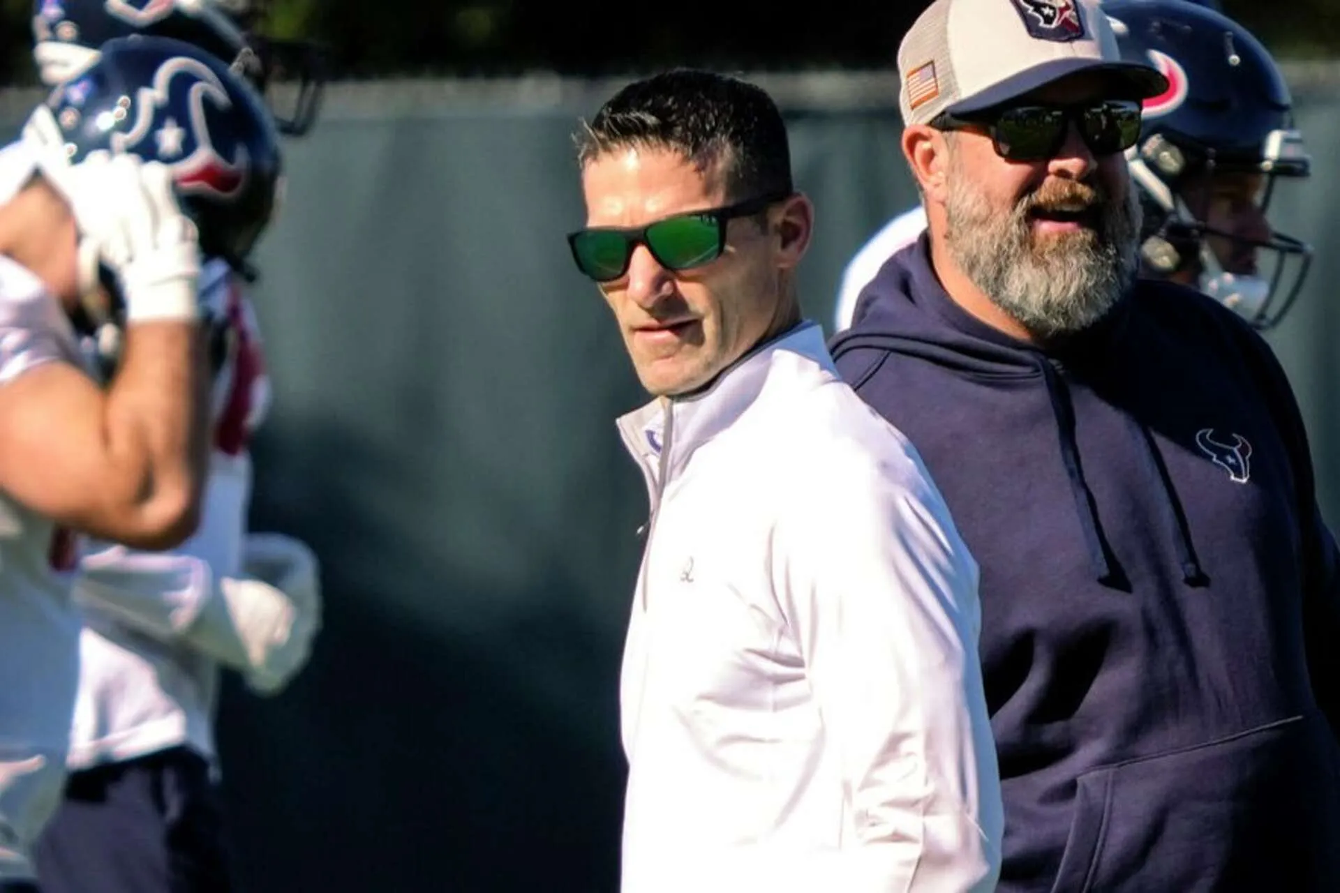 GM Nick Caserio Shares Key for Texans' Offensive Line - Worried about stepping into the hot seat.