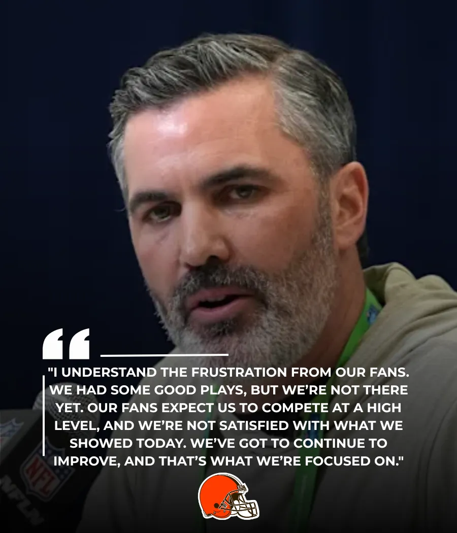 Kevin Stefanski Addresses Fans’ Expectations After Preseason Performance, Vows to Keep Pushing Players for Next Week