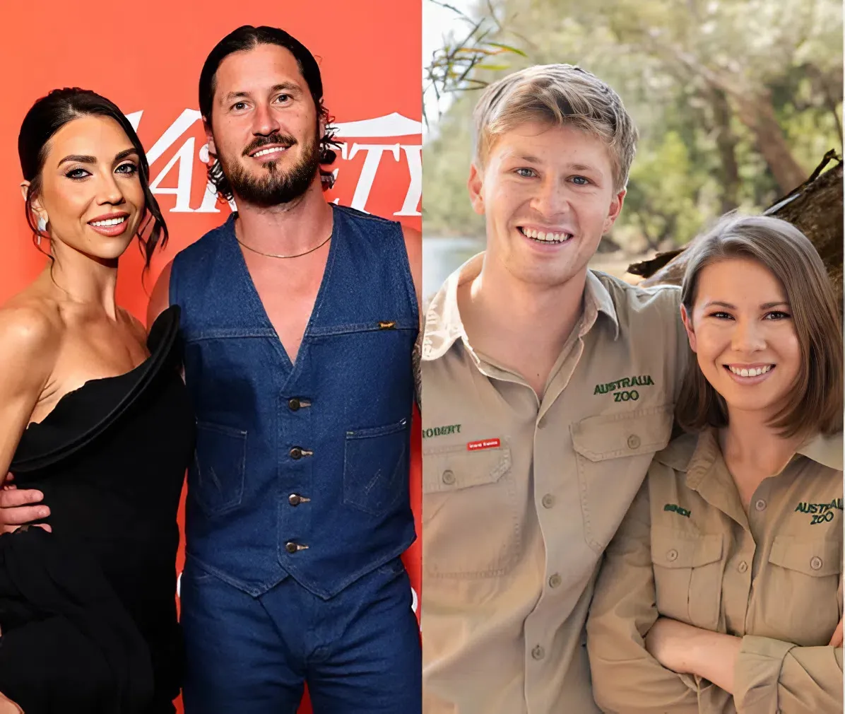 DWTS’ Jenna Johnson and Val Chmerkovskiy Have High Hopes for Robert Irwin