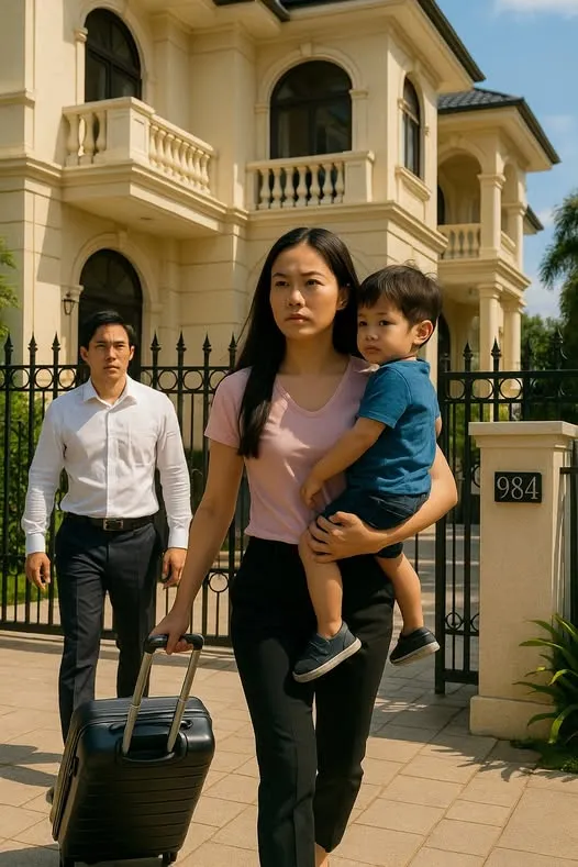 Vừa đ:uổi vợ con ra khỏi nhà thì t:ái m:ặt nghe cô ấy nói: “Đàn bà có tiền, có con thì cần gì chồng