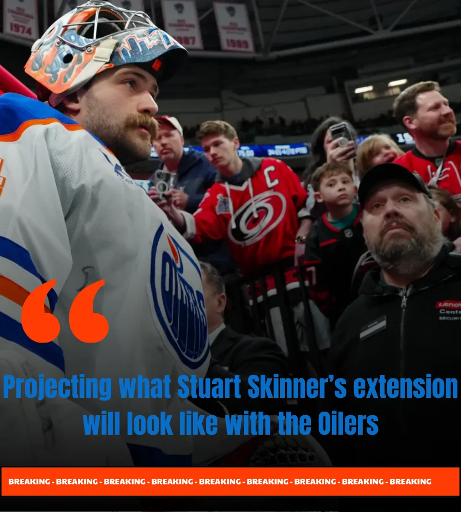 Projecting what Stuart Skinner’s extension will look like with the Oilers